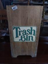 Pine Trash Bin