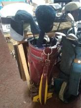 BL- Redskins Golf Bag with 4 Drivers