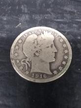 1916 Barber Quarter