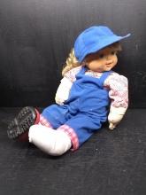 Bashful Kids Citi Toy-Blue Overall