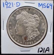 HIGH GRADE 1921-D MORGAN DOLLAR