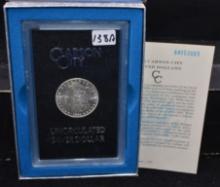 1884-CC GSA BLACK BOX MORGAN DOLLAR