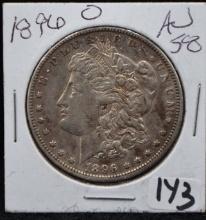 HIGHER GRADE 1896-0M MORGAN DOLLAR