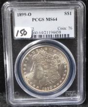 1899-0 MORGAN DOLLAR - PCGS MS64