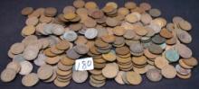 241 MIXED DATES & MINTS INDIAN HEAD PENNIES