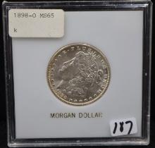 HIGH GRADE 1898-0 MORGAN DOLLAR