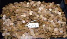 5000 MIXED DATE & MINT LINCOLN WHEAT PENNIES