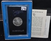 KEY 1880-CC GSA BLACK BOX MORGAN DOLLAR