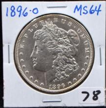 1896-0 MORGAN DOLLAR