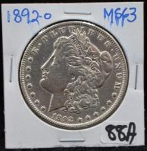 HIGH GRADE 1892-0 MORGAN DOLLAR