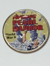 World War 2 Collection Avenge Pearl Harbor Kennedy Half Dollar Commemorative