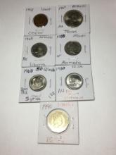 (7) Coins***7 Countries