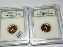 (2) 1968 S Lincoln Memorial Cent