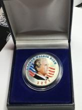 2001 George Walker Bush 1 Ounce Silver Coin