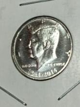 1964-2014 1/10 Ounce Kennedy Silver Commemorative