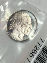 Buffalo Nickel 1/10 Ounce Silver Commemorative