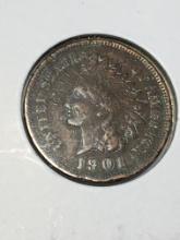 1901 Indian Head Cent