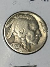 1935 P Buffalo Nickel