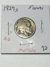 1927 S Buffalo Nickel