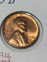 1958 D Lincoln Wheat Cent