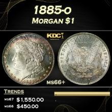 1885-o Morgan Dollar $1 Grades GEM++ Unc