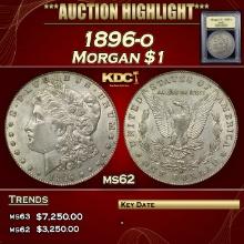 ***Major Highlight*** 1896-o Morgan Dollar $1 Select Unc USCG (fc)