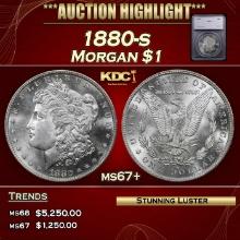 ***Major Highlight*** 1880-s Morgan Dollar $1 ms67+ SEGS (fc)