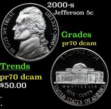 2005-p Western Waters Jefferson Nickel Westward Journey Near Top Pop! 5c ms66+ SEGS