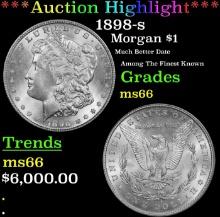 ***Major Highlight*** 1898-s Morgan Dollar $1 ms66 SEGS (fc)