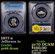 1977-s Proof Jefferson Nickel 5c pr69 dcam PCGS