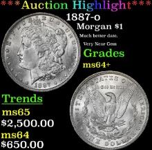 ***Major Highlight*** 1887-o Morgan Dollar $1 ms64+ SEGS (fc)