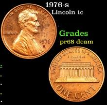 1976-s Proof Lincoln Cent 1c Grades GEM++ Proof Deep Cameo