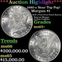 ***Major Highlight*** 1880-o Morgan Dollar Near Top Pop! $1 ms65+ SEGS (fc)