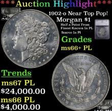 ***Major Highlight*** 1902-o Morgan Dollar Near Top Pop! $1 ms66+ PL SEGS (fc)