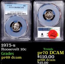 1975-s Proof Roosevelt Dime 10c pr69 dcam PCGS