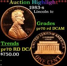 1986-s Proof Lincoln Cent 1c pr70 rd DCAM SEGS