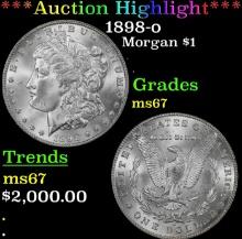 ***Major Highlight*** 1898-o Morgan Dollar $1 ms67 SEGS (fc)