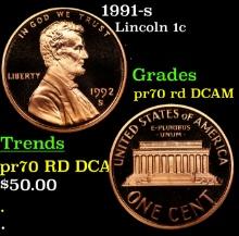 1994-s Proof Lincoln Cent 1c pr70 rd DCAM SEGS