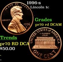 1997-s Proof Lincoln Cent 1c pr70 rd DCAM SEGS