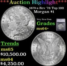 ***Major Highlight*** 1879-s Rev '78 Top 100 Morgan Dollar $1 ms64+ SEGS (fc)