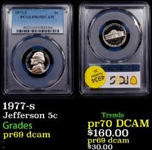 1977-s Proof Jefferson Nickel 5c pr69 dcam PCGS