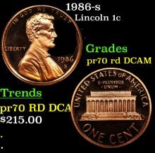 1988-s Proof Lincoln Cent 1c pr70 rd DCAM SEGS