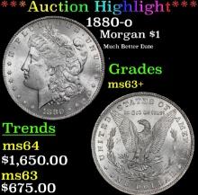 ***Major Highlight*** 1880-o Morgan Dollar $1 ms63+ SEGS (fc)