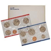 1981 United States Mint Set in the original packaging 6 coins