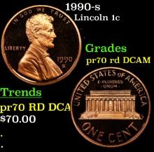 1991-s Proof Lincoln Cent 1c pr70 rd DCAM SEGS