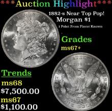 ***Major Highlight*** 1882-s Morgan Dollar Near Top Pop! $1 ms67+ SEGS (fc)