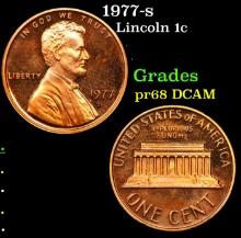 1977-s Proof Lincoln Cent 1c Grades GEM++ Proof Deep Cameo