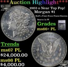 ***Major Highlight*** 1902-o Morgan Dollar Near Top Pop! $1 ms66+ PL SEGS (fc)