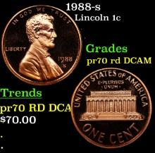 1989-s Proof Lincoln Cent 1c pr70 rd DCAM SEGS