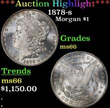 ***Major Highlight*** 1878-s Morgan Dollar $1 ms66 SEGS (fc)